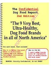 Confidential Dog Food Report